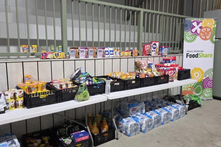 FoodShare at Wodonga Evacuation Centre